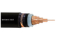 Średniego napięcia izolowany kabel zasilający XLPE Jednożyłowy 3-żyłowy przewód miedziany Kabel izolowany XLPE N2XSY dostawca