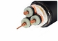 6 / 10KV 3 Kabel miedziany, opancerzony drut stalowy, opancerzony kabel elektryczny / kabel zasilający dostawca